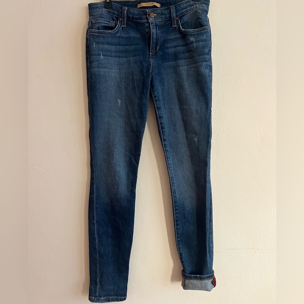 Joe's Jeans Dark Blue Ankle Skinny Women's Jeans Size W 27 - Picture 3 of 10